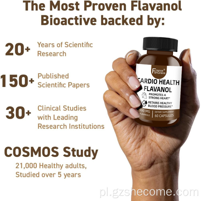 Shecome Cardio Health Flavanol Capsules Wsparcie serca